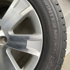 デリカD5 MC前純正ホイール＋スタッドレス（4本）