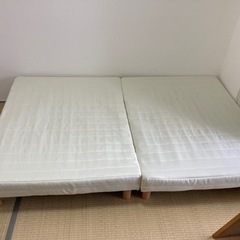 足付きマットレス　セミダブル