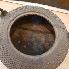 骨董　鉄瓶　時代不明の画像