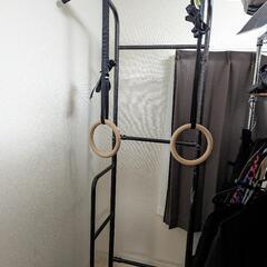 懸垂器、吊り輪セット　全身トレーニング可能
