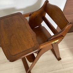 ○大和屋 アレグレ 木製ハイチェア○