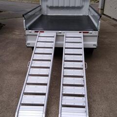 軽トラ　農機具　アルミブリッジ　桟橋