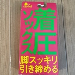 【値下げ】着圧ソックス　新品未使用の画像