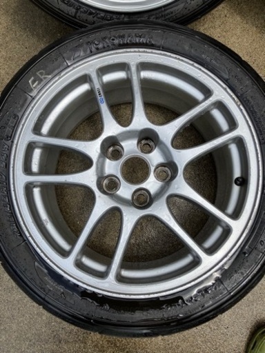 三菱ランエボ純正17インチ ヨコハマA050 235/40R17