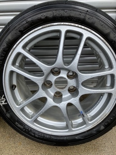 三菱ランエボ純正17インチ ヨコハマA050 235/40R17