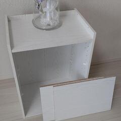 【お譲り先決定しました】カラーボックス（ホワイト）の画像