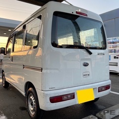 27年式 ☆月々1万円〜分割可‼️働くくるま軽バン入りました！車検2年付き！【名義変更代込み】車内広い！人気のスバル サンバーバンVB 5MT ‼️純正オーディオ付き♪両側スライドドア☆ドラレコ付☆そのまま乗って帰れます‼️の画像