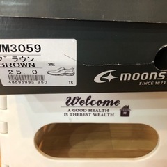 moonstar メンズ ローカットスニーカー25.0cm(ブラウン) の画像