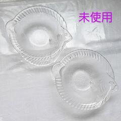 サラダ ボール 透明 小皿 2枚セット