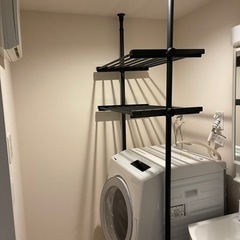 ニトリ　ランドリーラック　突っ張り棒