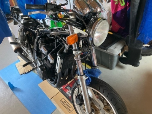 GSX400インパルス　レストア途中　走行5000キロ