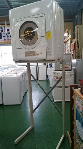 【愛品倶楽部柏店】パナソニック 2021年製 衣類乾燥機 ユニット台セット NH-D603