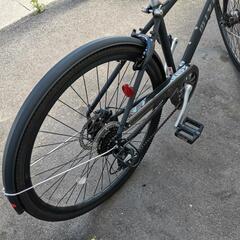 【美品】自転車 ミヤタ(MIYATA) EX-CROSS DISCEX(クロス ディスク) 黒 ブラック 約27インチ 定価5万7000円くらい の画像