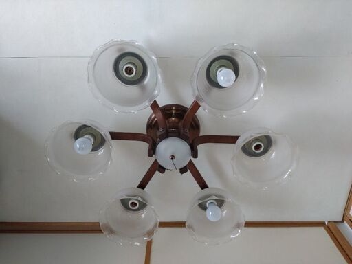 昭和レトロ　シャンデリア