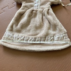 服形タオル　ハンガー付きの画像