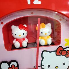 【No.52】サンリオ ハローキティ 壁掛け時計 からくり時計の画像