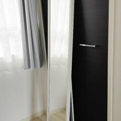 【お譲りします】姿見ミラー(鏡) ホワイト