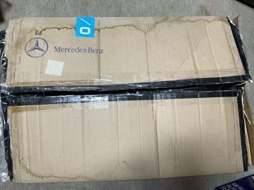 完全当時物未開封絶版品！ヤナセ購入 メルセデス純正 W124 右ハンドル用 フロアマット AMG/KARO/SISAL/E500E