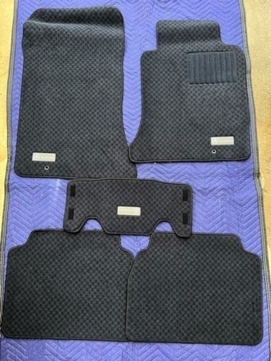 完全当時物未開封絶版品！ヤナセ購入 メルセデス純正 W124 右ハンドル用 フロアマット AMG/KARO/SISAL/E500E