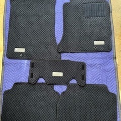 完全当時物未開封絶版品！ヤナセ購入 メルセデス純正 W124 右ハンドル用 フロアマット AMG/KARO/SISAL/E500E