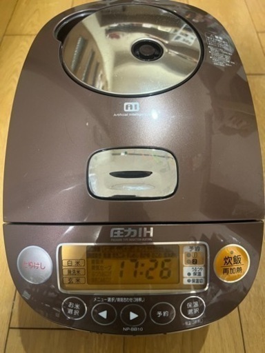 【象印】プラチナ羽釜圧力IH炊飯器
