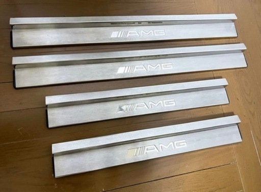 超激レア！W124 AMG 純正 スカッフプレート　W123/ベンツ/E500E/E60/E36T
