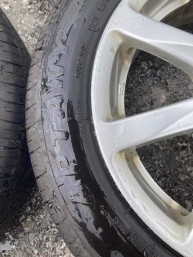 【受渡決定】夏タイヤ・ホイールセット　155/65/R14【札幌・胆振圏配送無料】