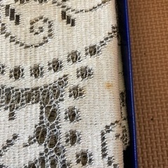 レース調のテーブルクロスの画像