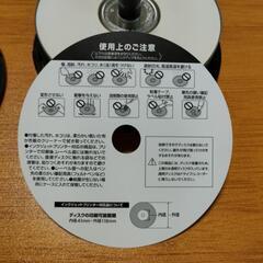 終了　未使用CD-R, DVD-Rディスクの画像