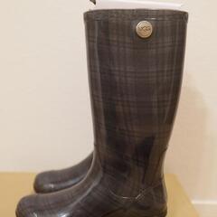 【新品同様】UGG SHAYE PLAID レインブーツ（長靴）...