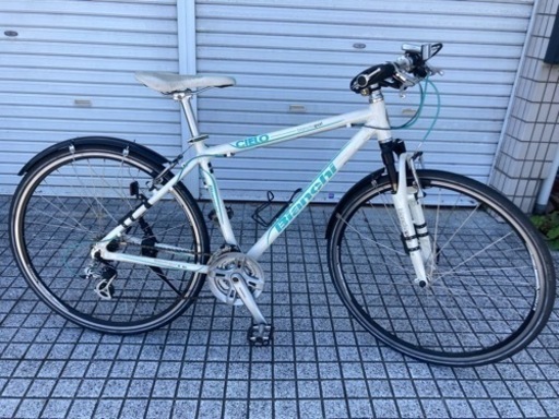ビアンキ】CIELO 美品❗️泥除け付3x8段変速700x28cタイヤ若林
