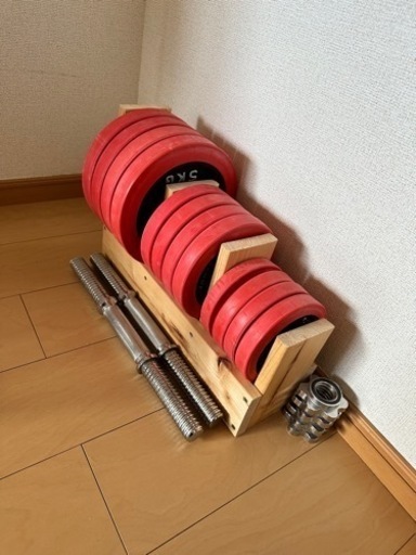 【取引者決定】ダンベル総重量40KG 美品　アイロテック