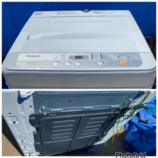 お薦め品‼️洗浄済み‼️パナソニック洗濯機6kg 2018年