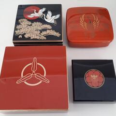 お弁当箱4個　おせち・行楽用