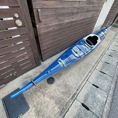 中古カヤック WATER FIELD KAYAKS スパルタンアラシ カーボン製