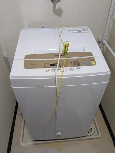 【取引中】アイリスオーヤマ洗濯機 5.0kg IAW-T502EN