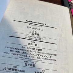 マンガ　ブラッドラッド　1巻〜13巻セット♪ 小玉有起　カドカワコミックス　角川書店　吸血鬼の画像