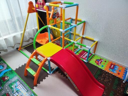 アンパンマンブランコパークDX 折りたたみ うちの子 天才