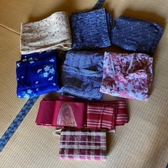 浴衣　ヒラ帯
