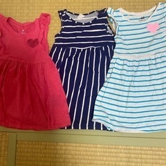 92 ワンピース　子供夏服（お話し中）