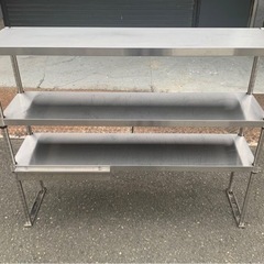 業務用 置き棚 上棚 W1185×D285×H1000キッチンラック 作業台 調理台 上置棚 上置き台 作業台棚 台下冷蔵庫置き棚 DIY ラック 厨房 大阪 業務用 置き棚 3段 上棚 W1185×D285×H1000 キッチンラック 作業台
