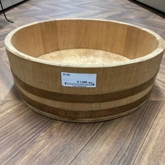 【BY REUSE 霧島国分新町店 出張買取•見積完全無料¥0 】寿司桶の画像