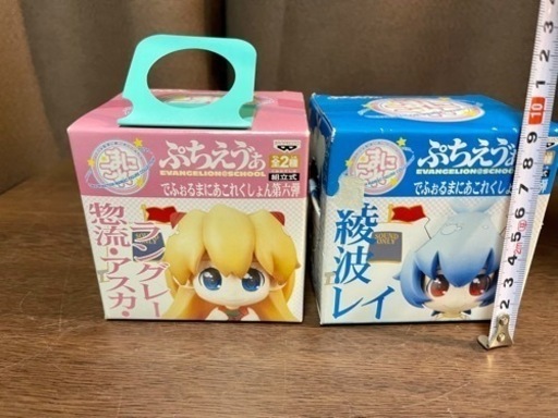 ぷちえゔぁ　でふぉるまにあこれくしょん第六弾　アスカ、レイセット