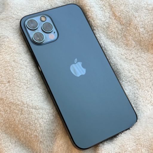 【美品 値下げ】iPhone 12 Pro  256 GB SIMフリー パシフィックブルー