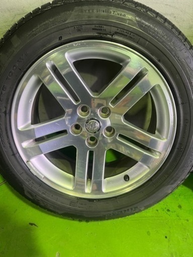 クライスラー　300C 純正　メッキホイール　18インチ　9山タイヤ付き