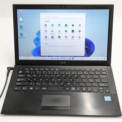 送料無料 保証付 高速SSD 13.3型 ノートパソコン SONY VJS131C11N 中古