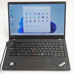 送料無料 保証付 高速SSD 14型 ノートパソコン Lenovo X1 Carbon 中古良品 第6世代 Core i5 8GB 無線 Bluetooth カメラ Windows11 Office済