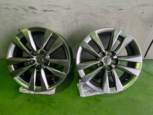 LEXUS レクサス　LS600 後期　純正メッキホイール　18インチ