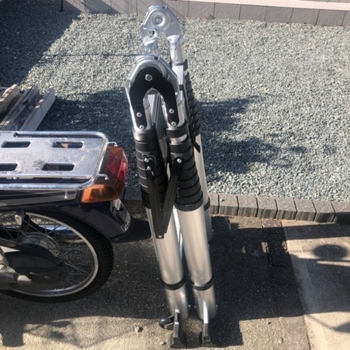 ⭐️伸縮はしご兼脚立（はしご8m）と耕運機⭐️