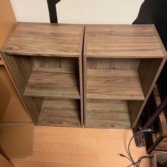 ニトリ棚シェルフ2個の画像